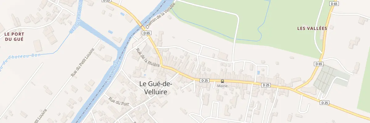 Plan du 62 Rue de l’église au Gué-de-Velluire
