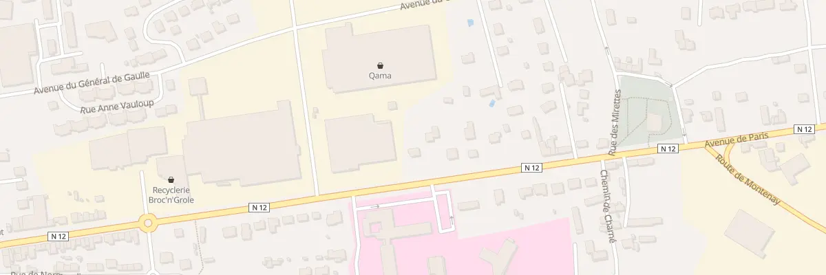 Plan du 7B Av de Paris à Ernée