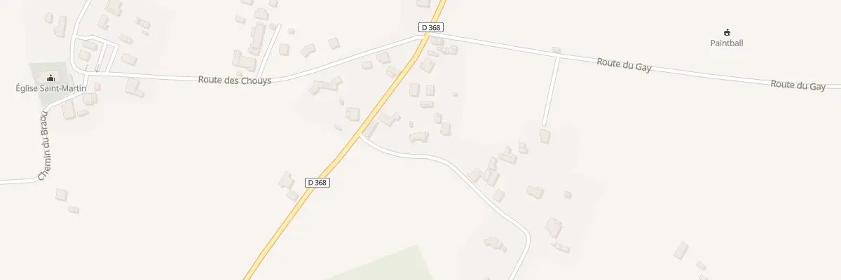 Plan de Rte du Houn Dou Casaou à Préchacq-les-Bains