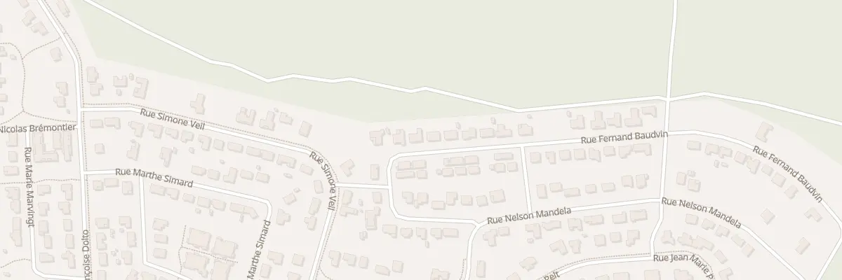 Plan du 23 Rue Fernand Baudvin à Mios