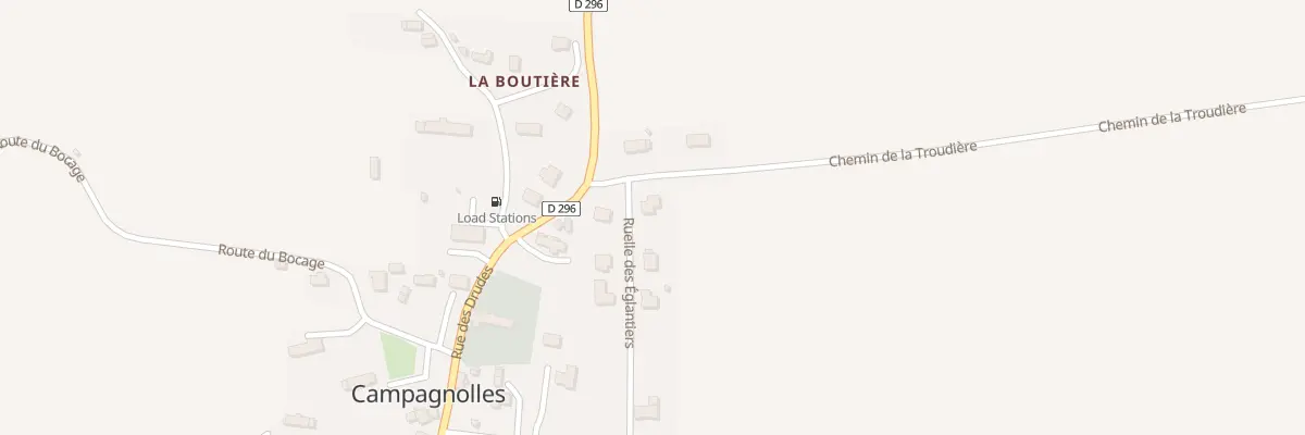 Plan du 6538 Rle des Églantiers à Campagnolles