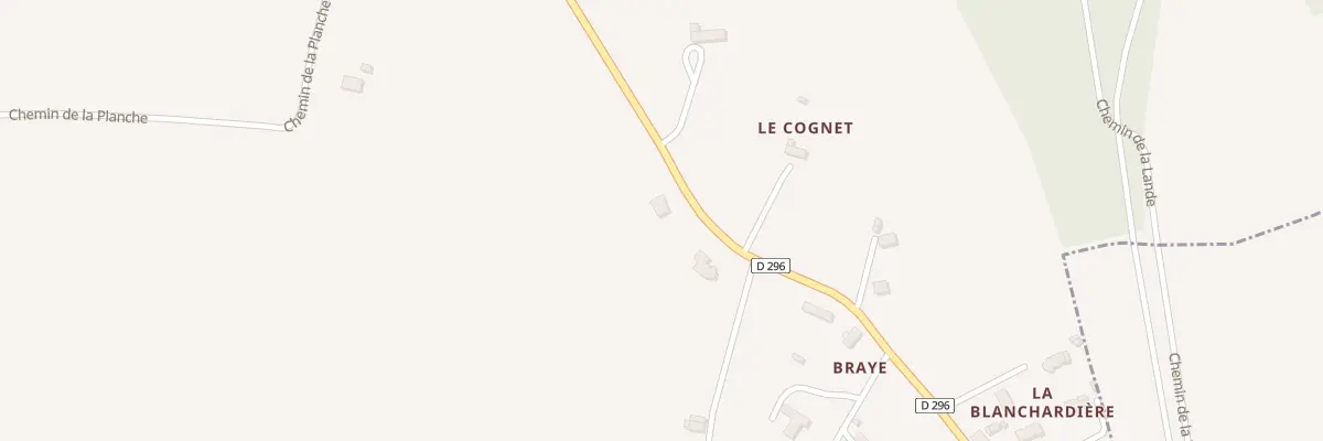 Plan du 6504 Braye à Campagnolles