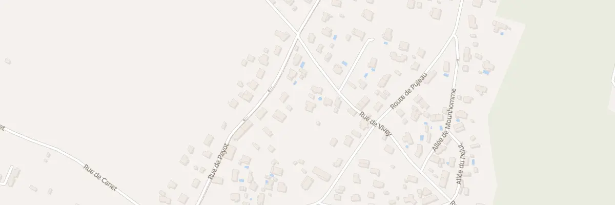 Plan du 28 Rue de Peyot à Mios