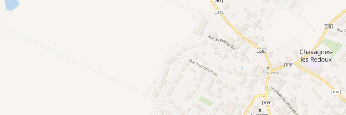 Plan du 18 Rue des chaffauds à Chavagnes-les-Redoux