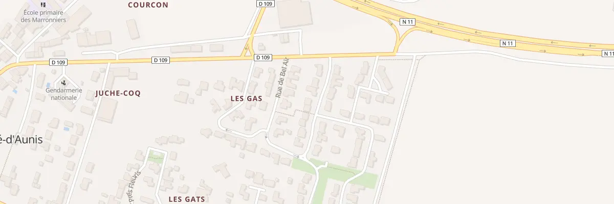 Plan du 7 Rue des Vignes à Nuaillé-d’Aunis