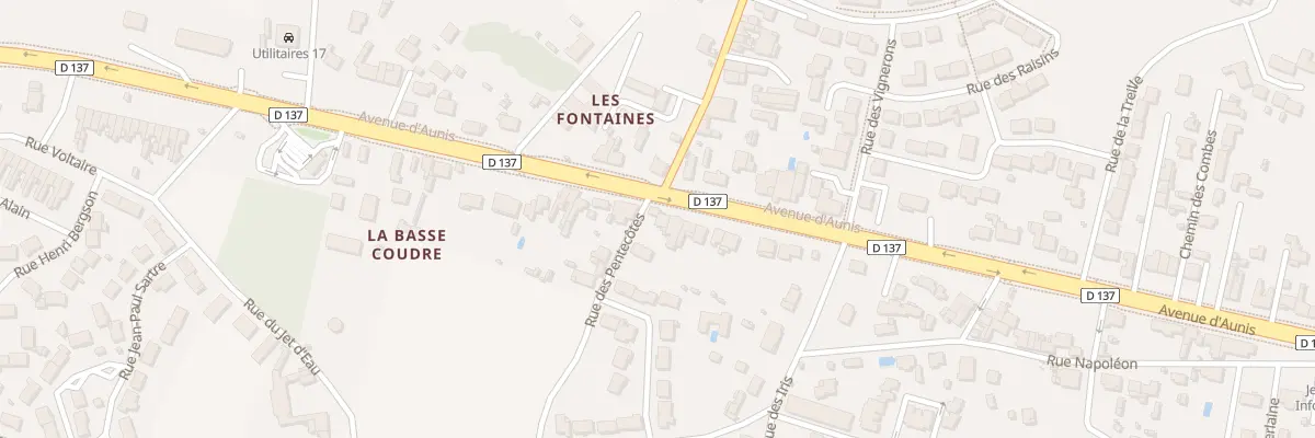 Plan du 81 Av d’Aunis à Tonnay-Charente