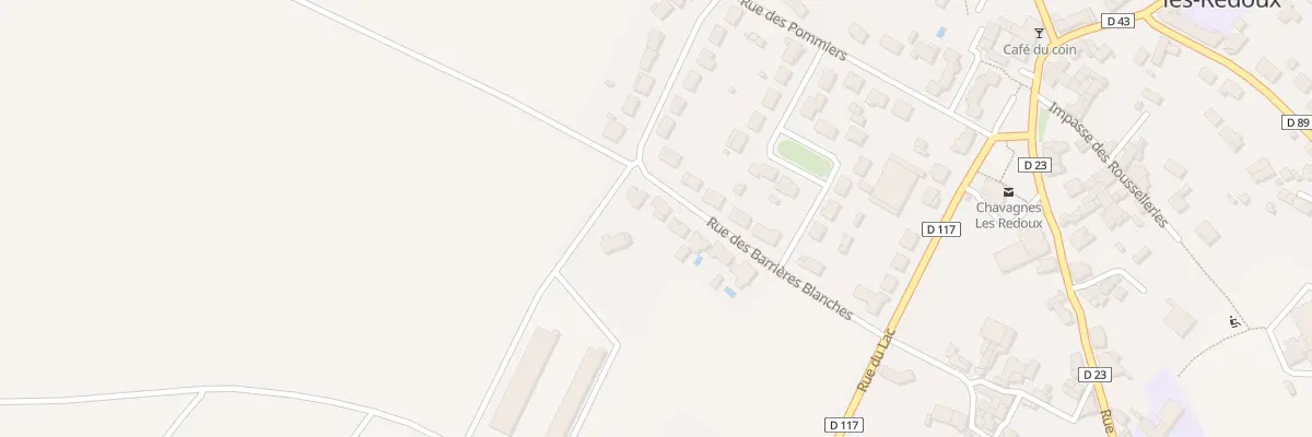 Plan du 27 Rue des barrières blanches à Chavagnes-les-Redoux