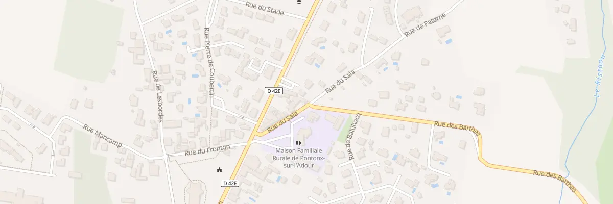 Plan du 79 Rue du Sala à Pontonx-sur-l’Adour