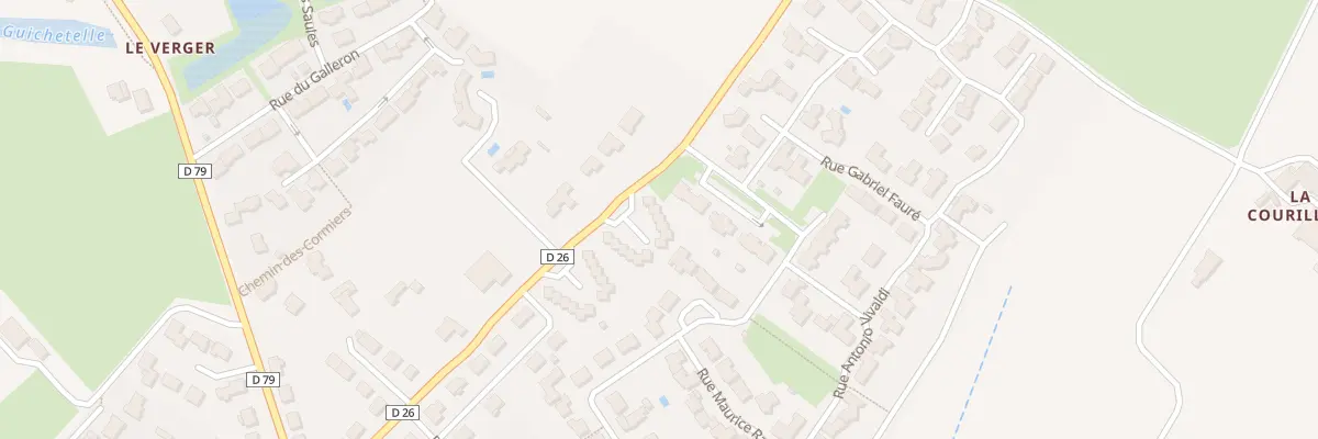 Plan du 2 Cité de la prée seche au Boupère