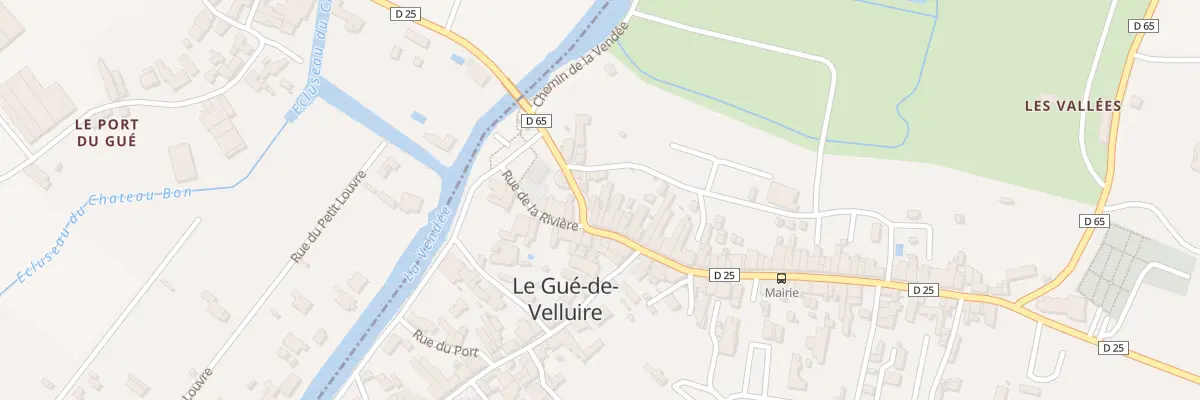 Plan du 74 Rue de l’église au Gué-de-Velluire