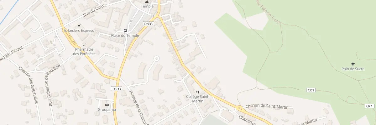 Plan du 29 Rue Saint-Martin à Salies-de-Béarn