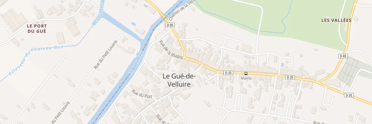 Plan du 43 Rue de l’église au Gué-de-Velluire