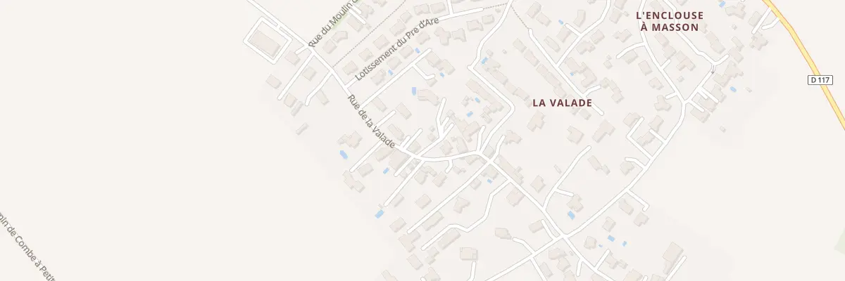 Plan du 30 Rue de la Valade à Semussac