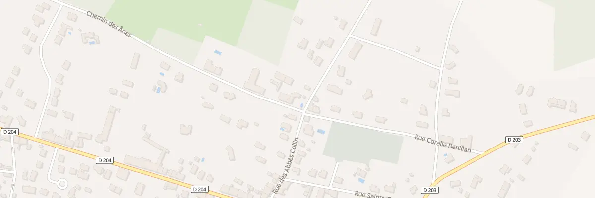 Plan du 23 Rue des Abbes Collin à Lesparre-Médoc