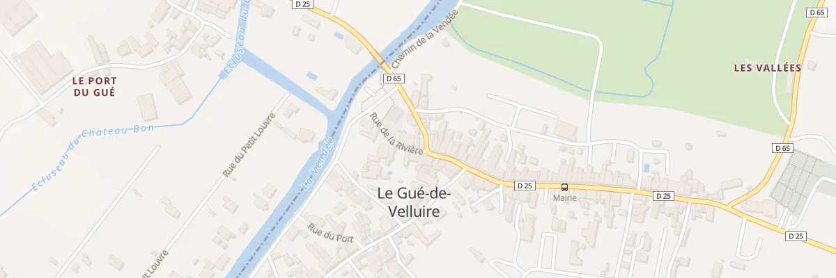 Plan du 47 Rue de l’église au Gué-de-Velluire