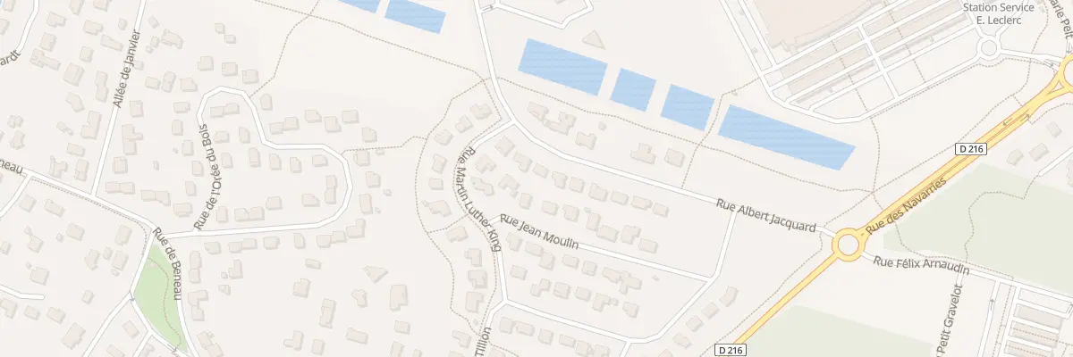 Plan du 21 Rue Albert Jacquard à Mios