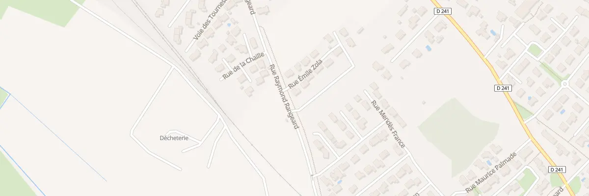 Plan du 11 Rue Emile Zola à Saujon