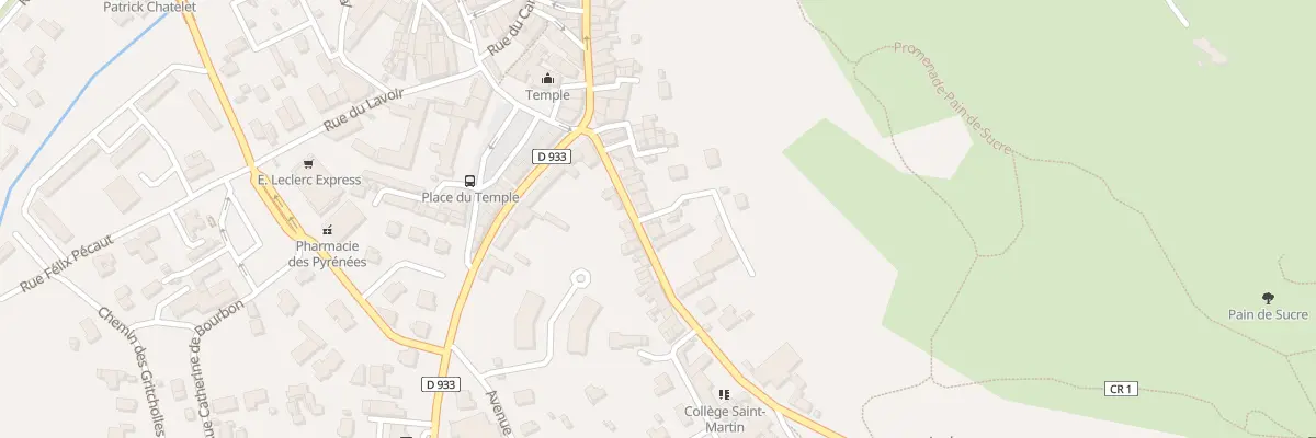 Plan du 17 Rue Saint-Martin à Salies-de-Béarn