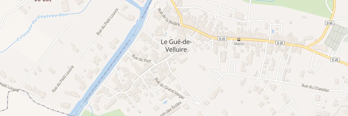 Plan du 9 Rue du chereau au Gué-de-Velluire