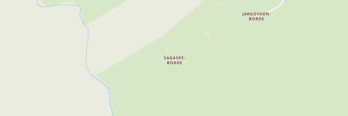 Plan du 5127 Ugarre à Larrau