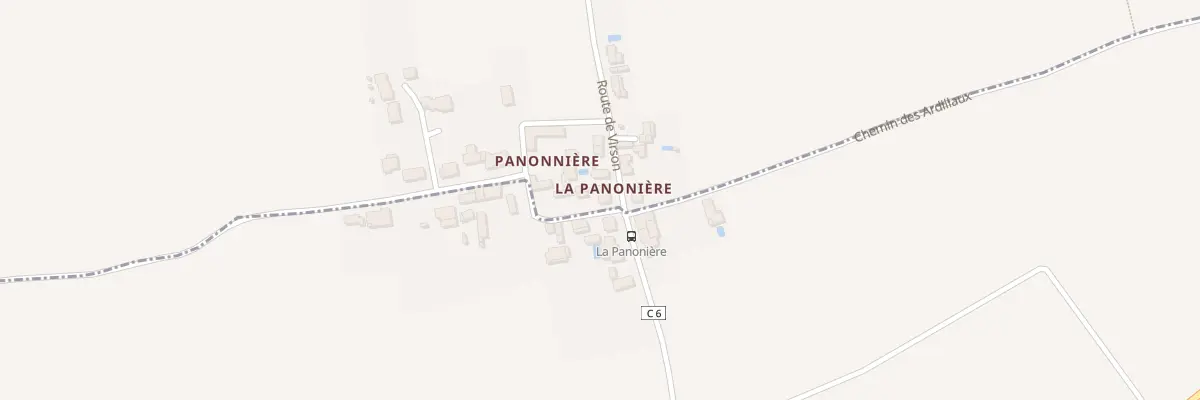 Plan du 1B Che du Péré à Saint-Christophe