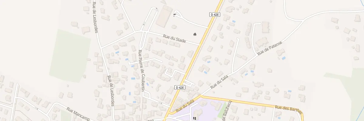 Plan du 377 Av du Marensin à Pontonx-sur-l’Adour