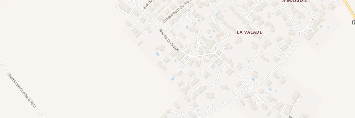 Plan du 31 Rue de la Valade à Semussac