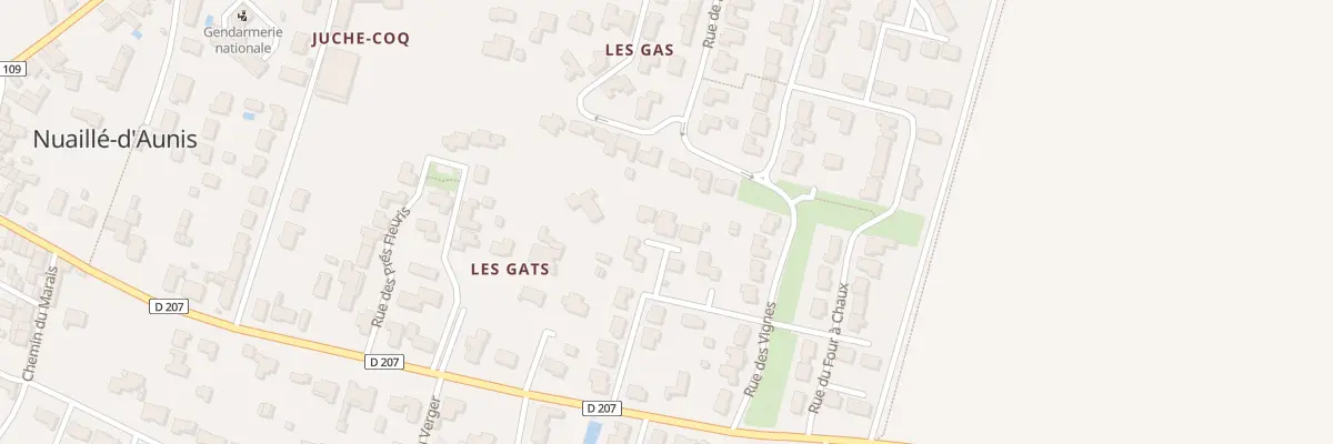 Plan du 11 Rue Les Jardins de Mathilde à Nuaillé-d’Aunis