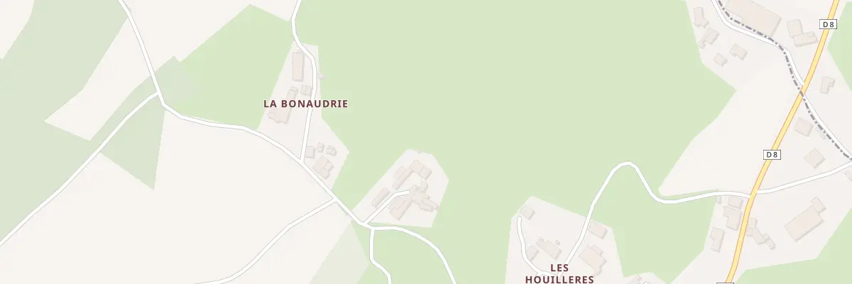 Plan du 306 Les Houillères à Saint-Laurent-de-la-Salle
