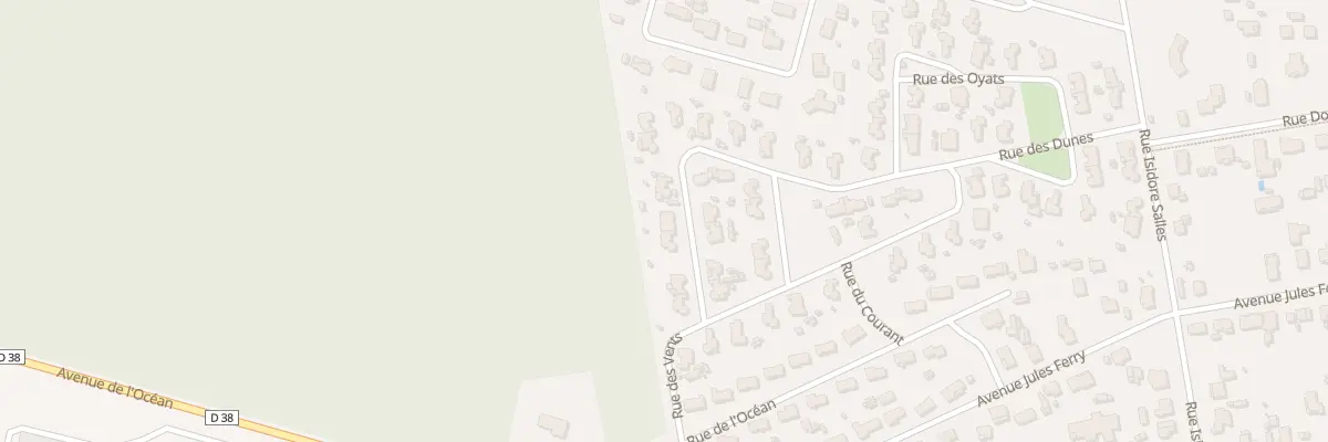 Plan du 26 Rue des Dunes à Morcenx-la-Nouvelle