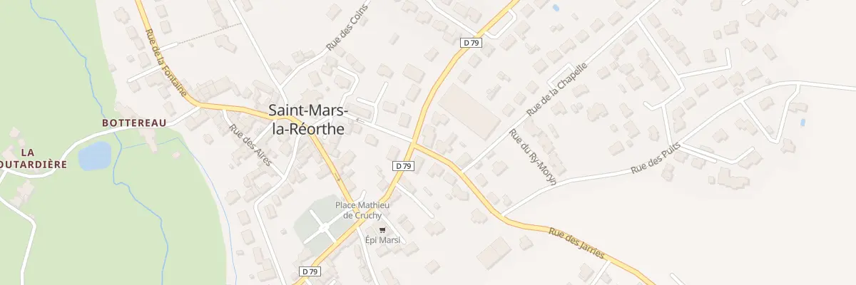 Plan du 10 Rue Anne Chenueau à Saint-Mars-la-Réorthe