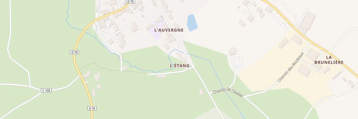 Plan du 2 L’Étang à Saint-Mars-la-Réorthe