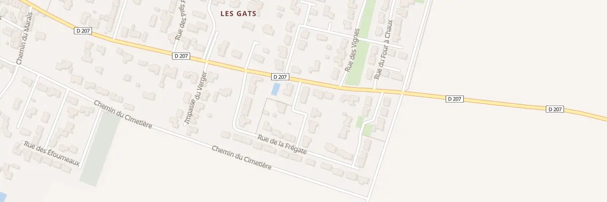 Plan du 2 Rue de la Frégate à Nuaillé-d’Aunis