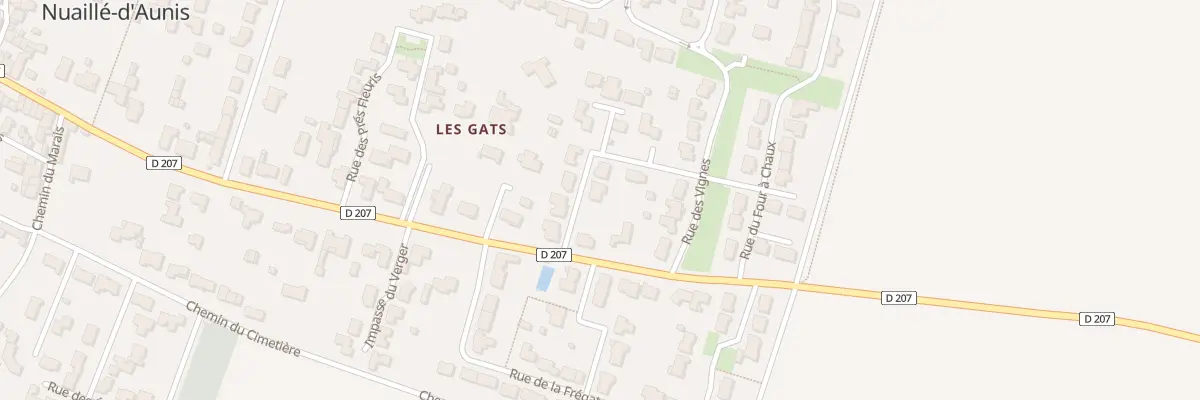 Plan du 3 Rue Les Jardins de Mathilde à Nuaillé-d’Aunis
