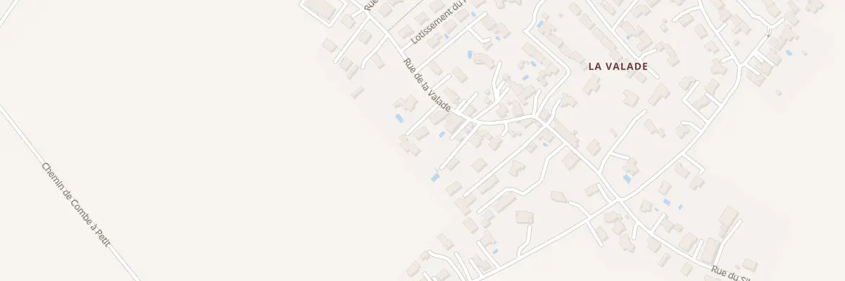 Plan du 33B Rue de la Valade à Semussac