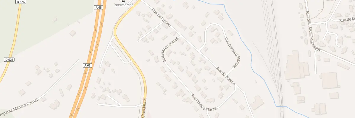 Plan du 115 Rue Francis Planté à Labouheyre