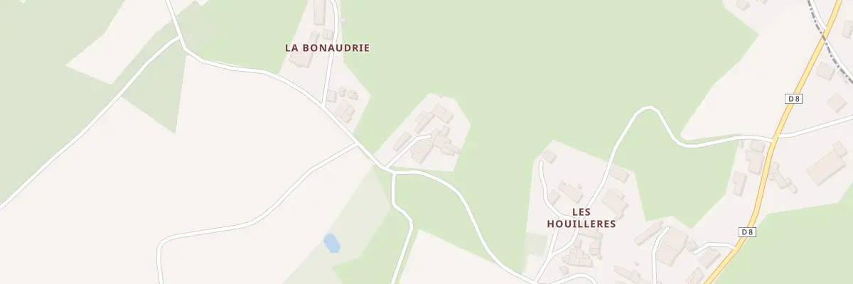 Plan du 304 Les Houillères à Saint-Laurent-de-la-Salle