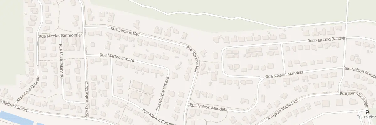 Plan du 17 Rue Simone Veil à Mios