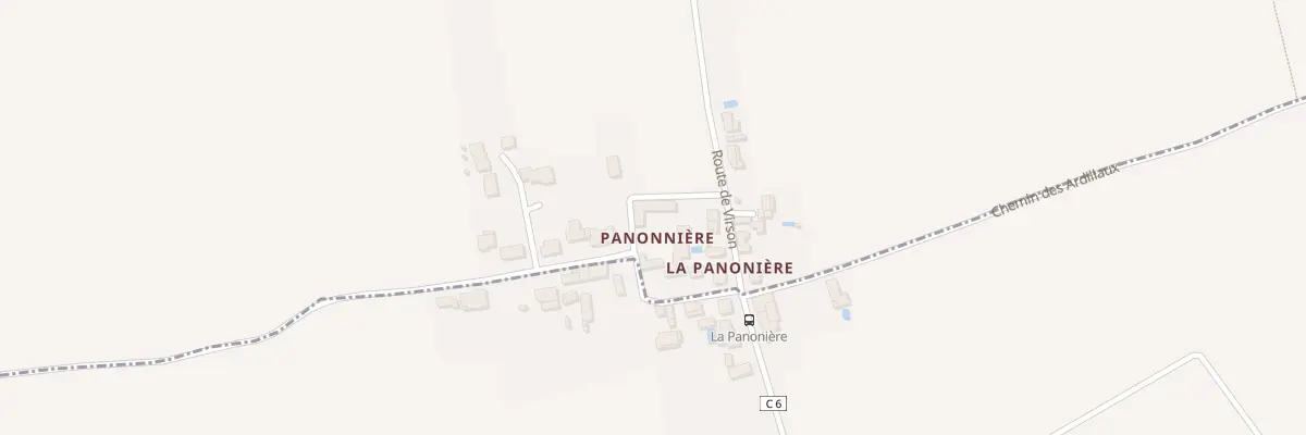 Plan du 2 Che des Grands Champs à Saint-Christophe