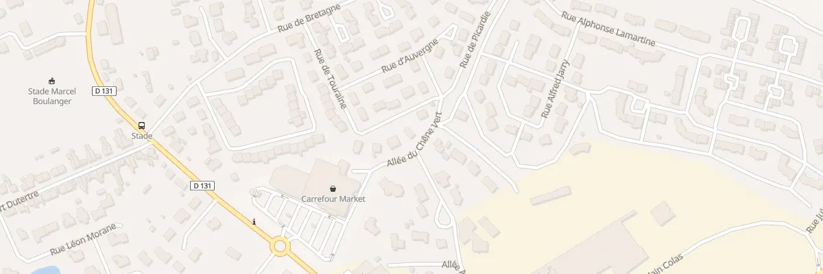 Plan du 7 Rue de Gascogne à Ernée