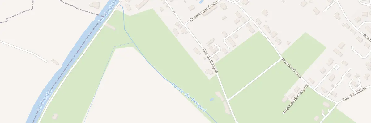 Plan du 14 Rue du Beugne au Gué-de-Velluire