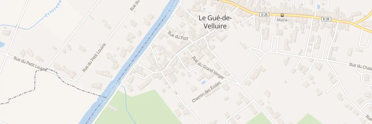 Plan du 15T Rue du chereau au Gué-de-Velluire