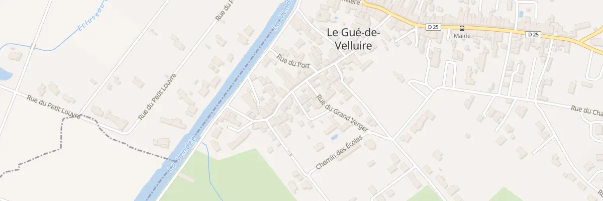 Plan du 15B Rue du chereau au Gué-de-Velluire