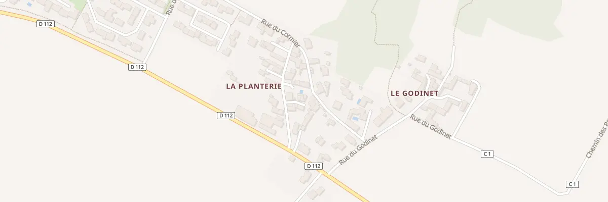 Plan du 6163 Rue de la Planterie à Aigrefeuille-d’Aunis