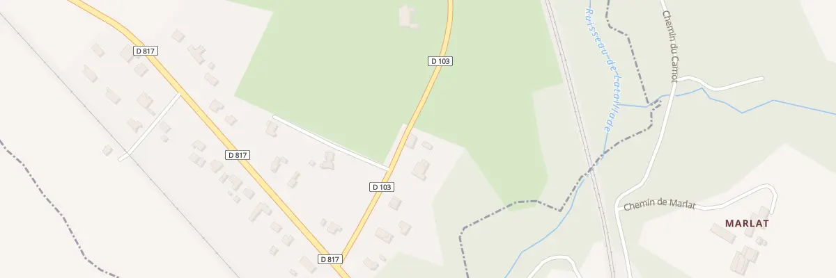 Plan du 4451 Rte de Puyoo à Habas