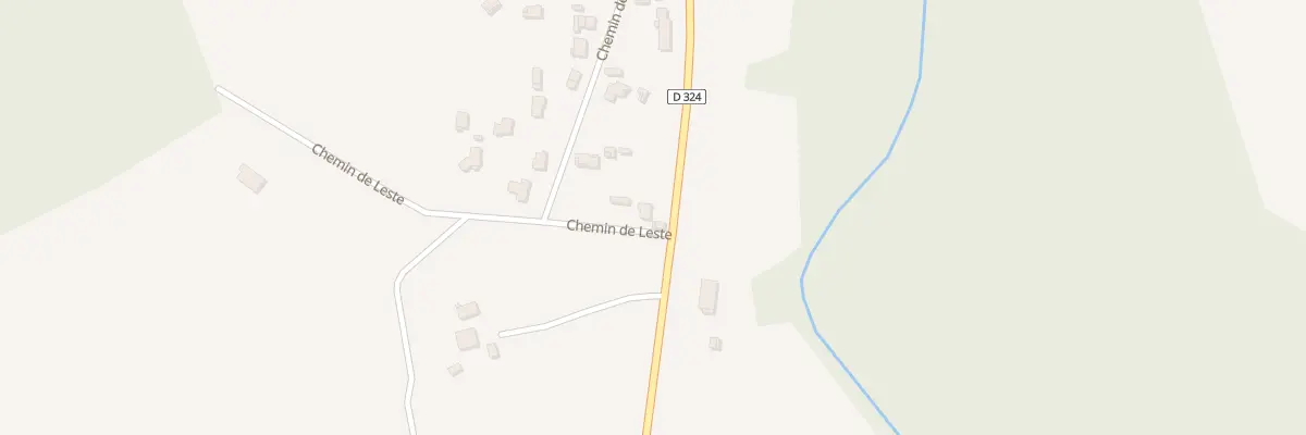 Plan du 628 Rte de Clermont à Sort-en-Chalosse