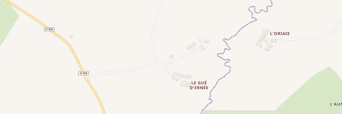 Plan du 1 Le Gué d’Ernée à Saint-Berthevin-la-Tannière
