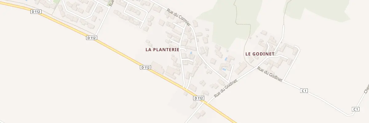 Plan du 12 Rue de la Planterie à Aigrefeuille-d’Aunis
