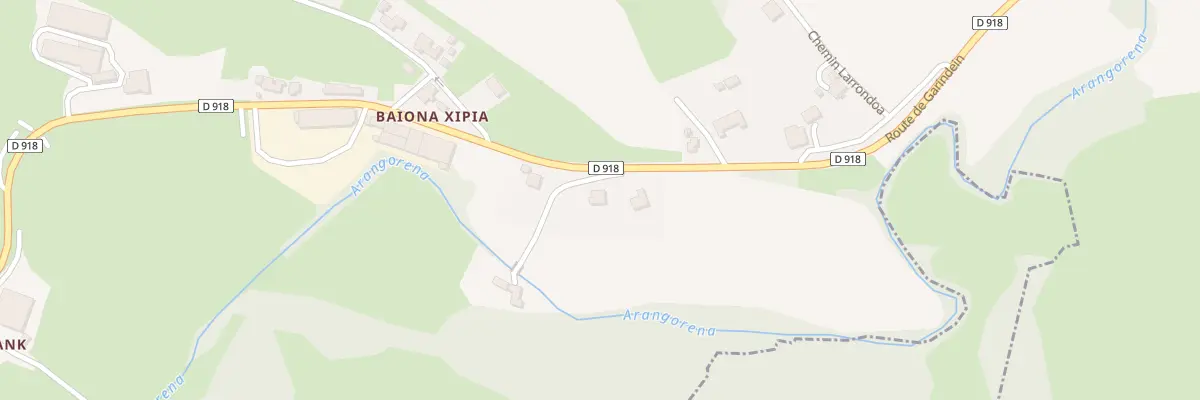 Plan du 5070 Bayonna Chipia à Ordiarp