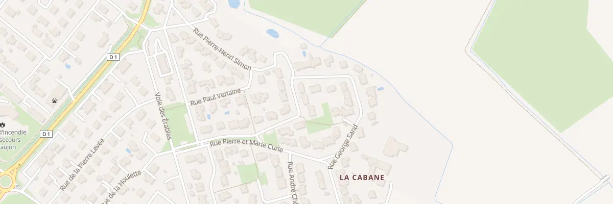 Plan du 61 Rue Pierre-Henri Simon à Saujon